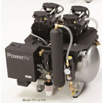 (image for) Midmark P21 Dental Compressor