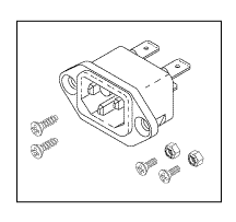 (image for) Chattanooga E1 AC INLET RECEPTACLE