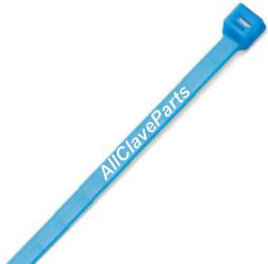 (image for) Midmark M9 CABLE TIE - HIGH TEMP (4" - AQUA)