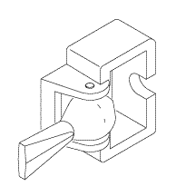 (image for) ADEC 6300 LEVER & BRACKET KIT