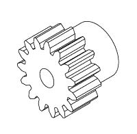 (image for) Peri Pro II TRANSFER ARM GEAR FOR "L" SHAPED BRACKET