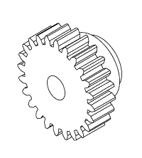 (image for) Peri Pro II TRANSFER GEAR (24 TEETH)