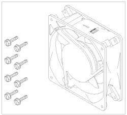 (image for) COOLING FAN (115V)