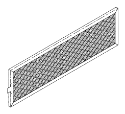 (image for) SC12 AMBIENT AIR FILTER (18.44" Long x 5.44 " Wide)