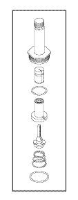 (image for) P22 SOLENOID VALVE REPAIR KIT (PURGE VALVE)