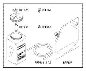 (image for) P22 COLLECTION CONTAINER KIT (PRESSURE PURGE)