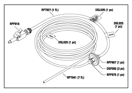 (image for) Cavitron® G124 WATER SUPPLY LINE ASSEMBLY