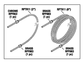 (image for) Cavitron® G120 AIR HOSE (BRAIDED GRAY)