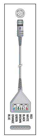 (image for) 3000 HOLTER CABLE-7 LEAD 3 CHANNEL