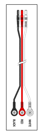 (image for) AAEMM 3 LEADWIRE SET - 24" DIN/SNAP