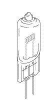 (image for) ADEC 6300 LAMP (HALOGEN 17V, 95W)