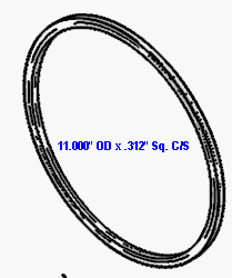 (image for) Chemiclave 6000 DOOR GASKET