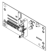 (image for) Midmark M9 DISPLAY DRIVER PC BOARD (Fits M9-020 thru -022)