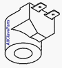 (image for) Midmark M11 AIR VALVE SOLENOID COIL