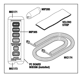 (image for) 405 HAND CONTROL (RECTANGULAR)