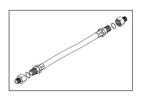 (image for) 111 HOSE ASSEMBLY KIT (Fits Serial #37420 thru K2725)