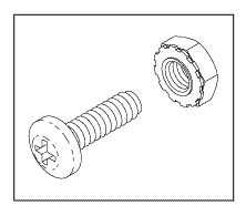 (image for) Midmark M9 PCB GROUND SCREW KIT