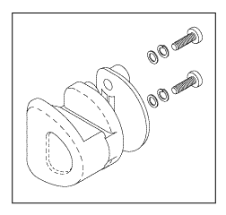 (image for) Giraffe Omnibed PORTHOLE LATCH ASSEMBLY KIT