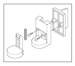 (image for) Giraffe Incubator SIDE WALL LATCH KIT