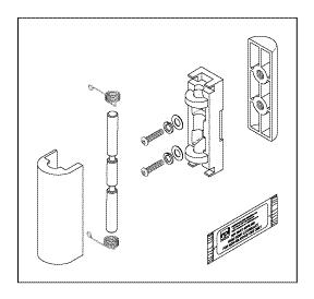 (image for) Giraffe Incubator PORTHOLE HINGE KIT