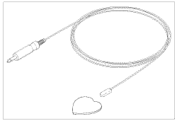 (image for) Infant Care (IC) SKIN TEMPERATURE PROBE (Disposable) (10 Pack)