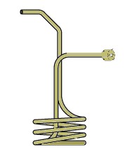 (image for) Delta 8 (AE) Condenstation Coil With Compression Fitting