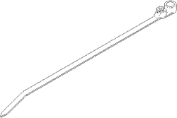 (image for) 305 CABLE TIES WITH MOUNTING HOLE