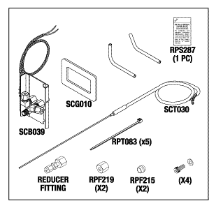 (image for) Statim 2000 PROBE BRACKET COMPLETE KIT