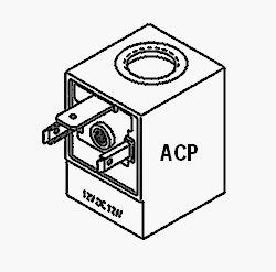 (image for) 3870EA SOLENOID VALVE MAGNETIC COIL (12W) (Green Dot)