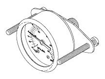 (image for) 1730MKV PRESSURE GAUGE (1.5 inch Diameter)