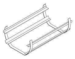 (image for) 3870M TRAY HOLDER (STAINLESS STEEL)