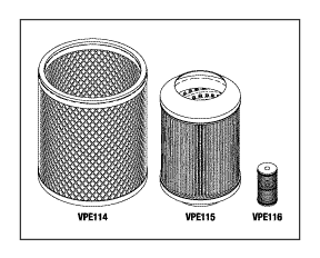 (image for) BullDog 550 FILTER KIT