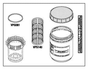 (image for) Midmark G10 SOLIDS COLLECTOR REPLACEMENT KIT