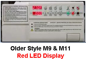 (image for) M9 & M11 ERROR CODES-OLDER UNITS