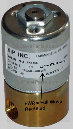 (image for) Midmark M11 VENT SOLENOID VALVE 14 Watt M11-001 To M11-019