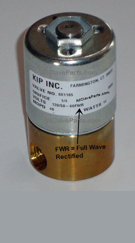 (image for) Midmark M9D FILL SOLENOID VALVE 14 Watt FITS SERIAL # FF & FG