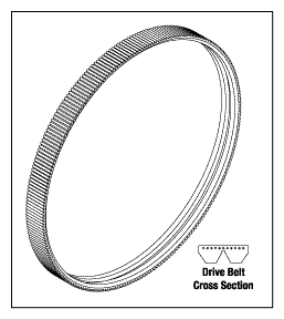 (image for) BullDog 550 DRIVE BELT (TIMING BELT)